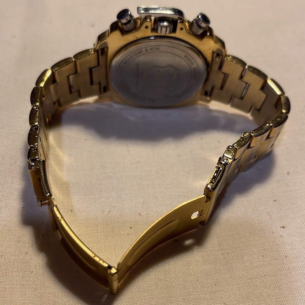 Mens Andrew Marc Gold Watch - Picture 5 of 5